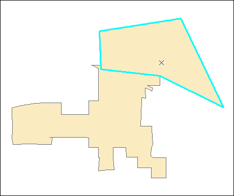 Example C-7: Selecting the Linear Features of a Change Polygon.