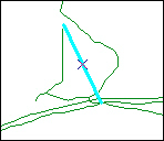 Example C-4: A Newly Created Linear Feature.